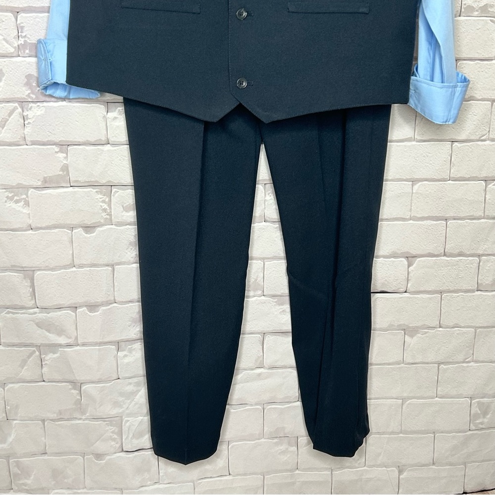 Wonder Nation Boys 4-Piece Blue Suit Size XXL (18) - Picture 3 of 9
